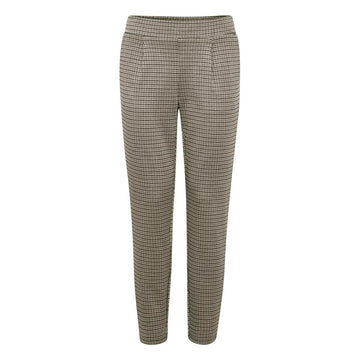 Beige Polyester Jeans & Pant