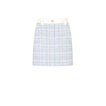 Blue Polyester Mini