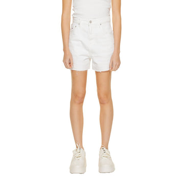 White Recycled Cotton Short
