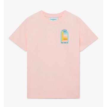 Pink Cotton Men T-Shirt