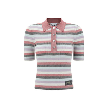 Striped Polo Top