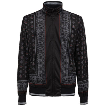 Black Polyester Sweatshirt