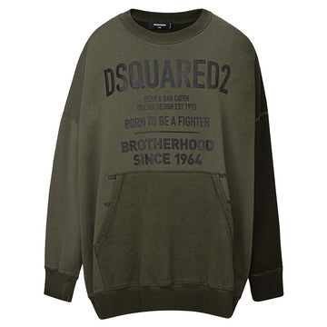 Green Cotton Hoody