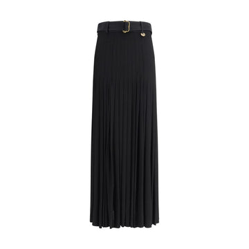 Pleated midi Skirt