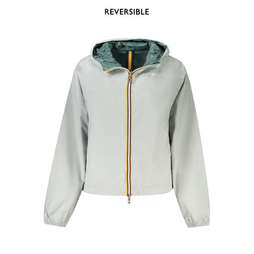 Gray Nylon Women Jacket