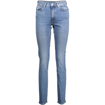 Blue Cotton Jeans & Pant
