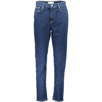 Blue Cotton Jeans & Pant