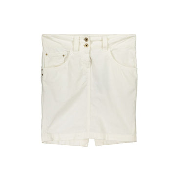 White Cotton Skirt