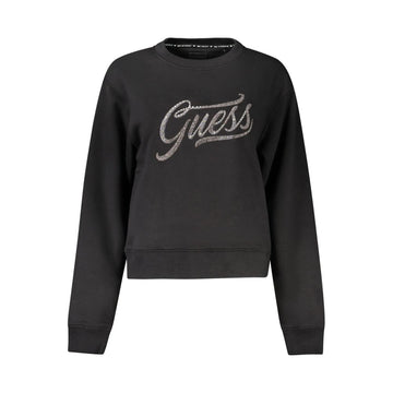 Black Cotton Women Sweater