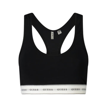 Black Cotton Women Bralette