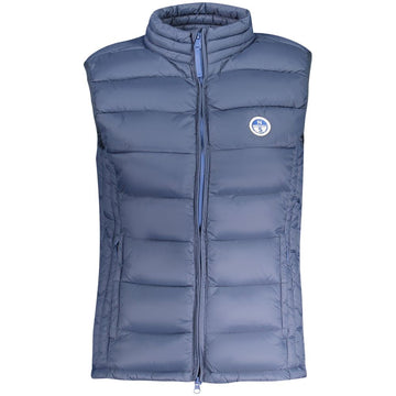 Blue Polyamide Jackets & Coat