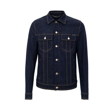 Blue Cotton Denim Jacket