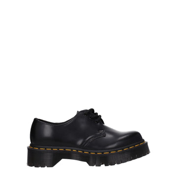 Black Leather Oxfords And Derbies