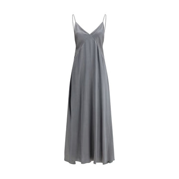 Silk long Dress