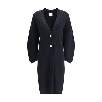 Long ribbed cashmere Cardigan