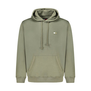 Green Cotton Men Sweater