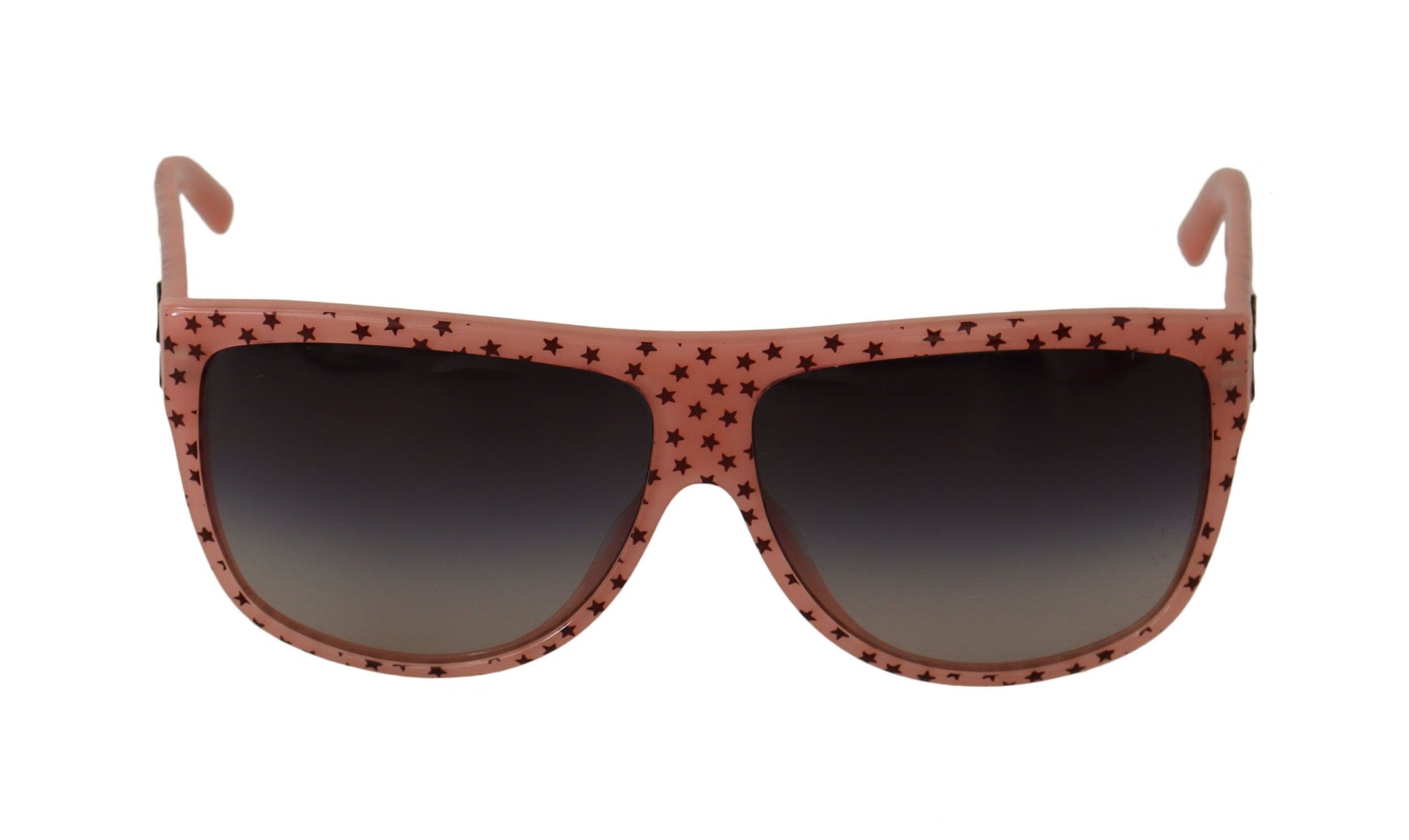 Brown Stars Acetate Frame Women Shades Sunglasses