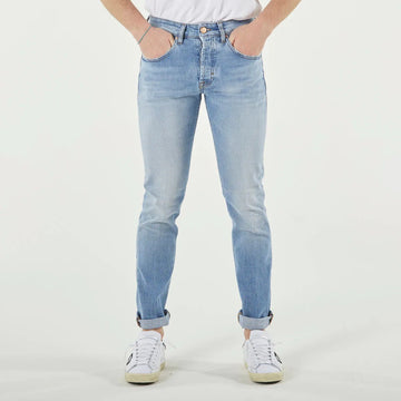 Blue Cotton Men Jeans