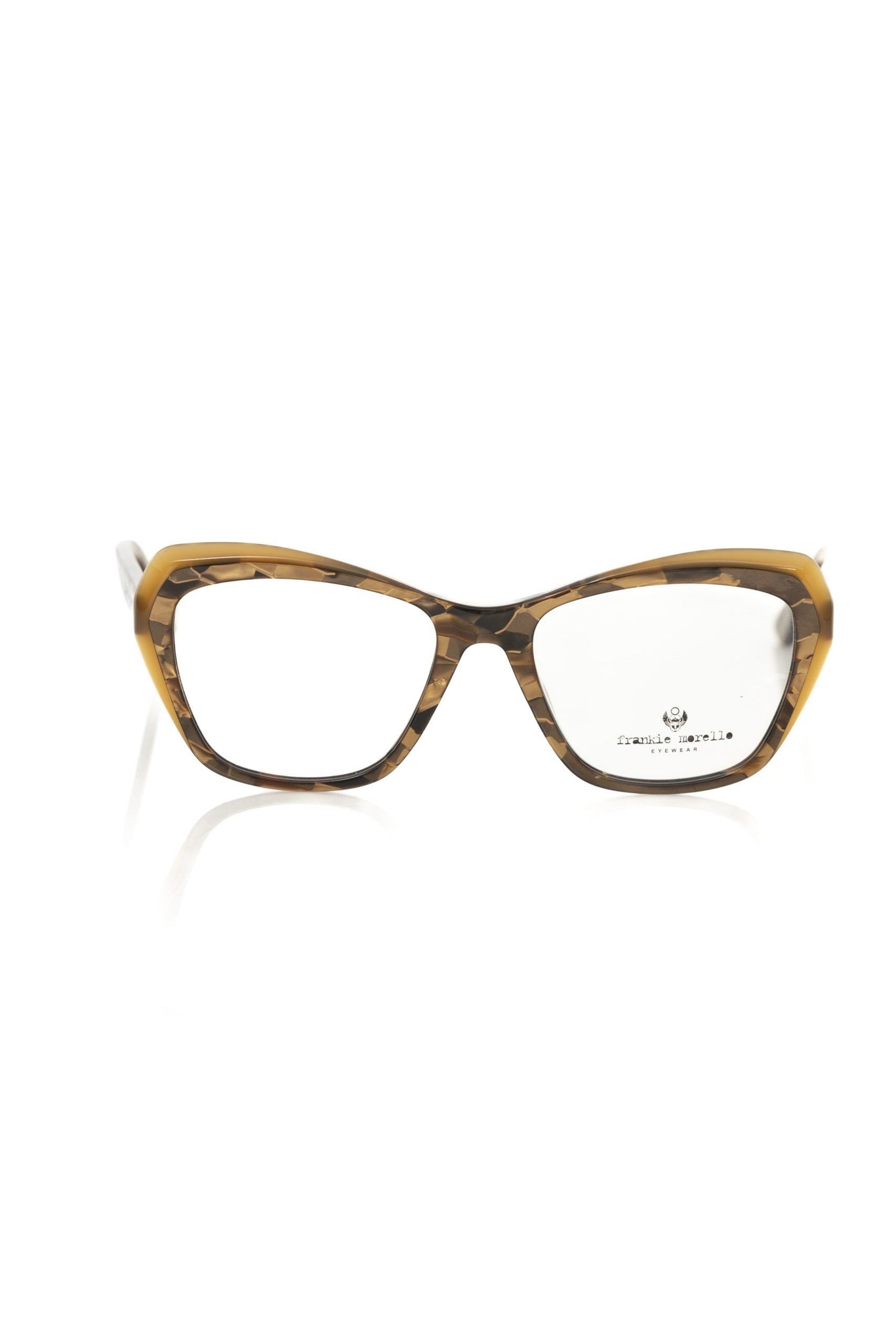 Beige Acetate Women Eyeglass Frame