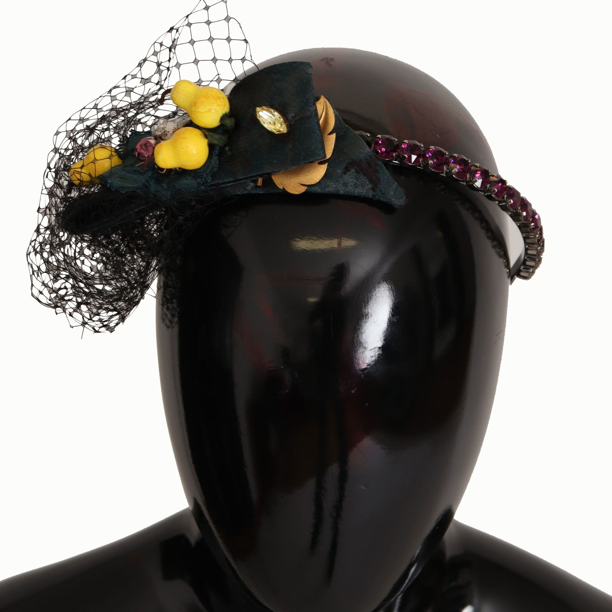 Purple Crystal Diadem Headband Lemons Sicily Tiara