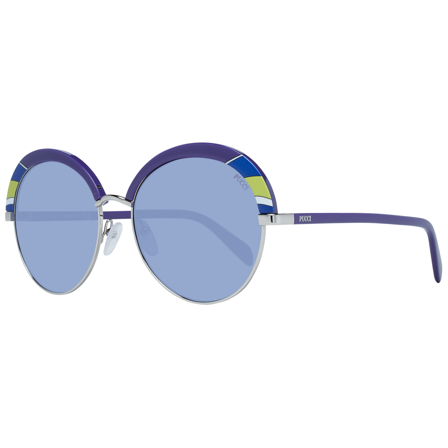 Purple Metal & Plastic Sunglasses