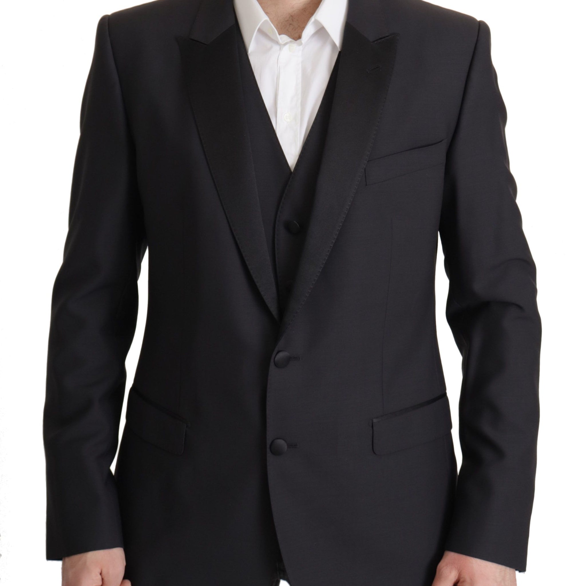 Dark Blue Single Breasted MARTINI Blazer