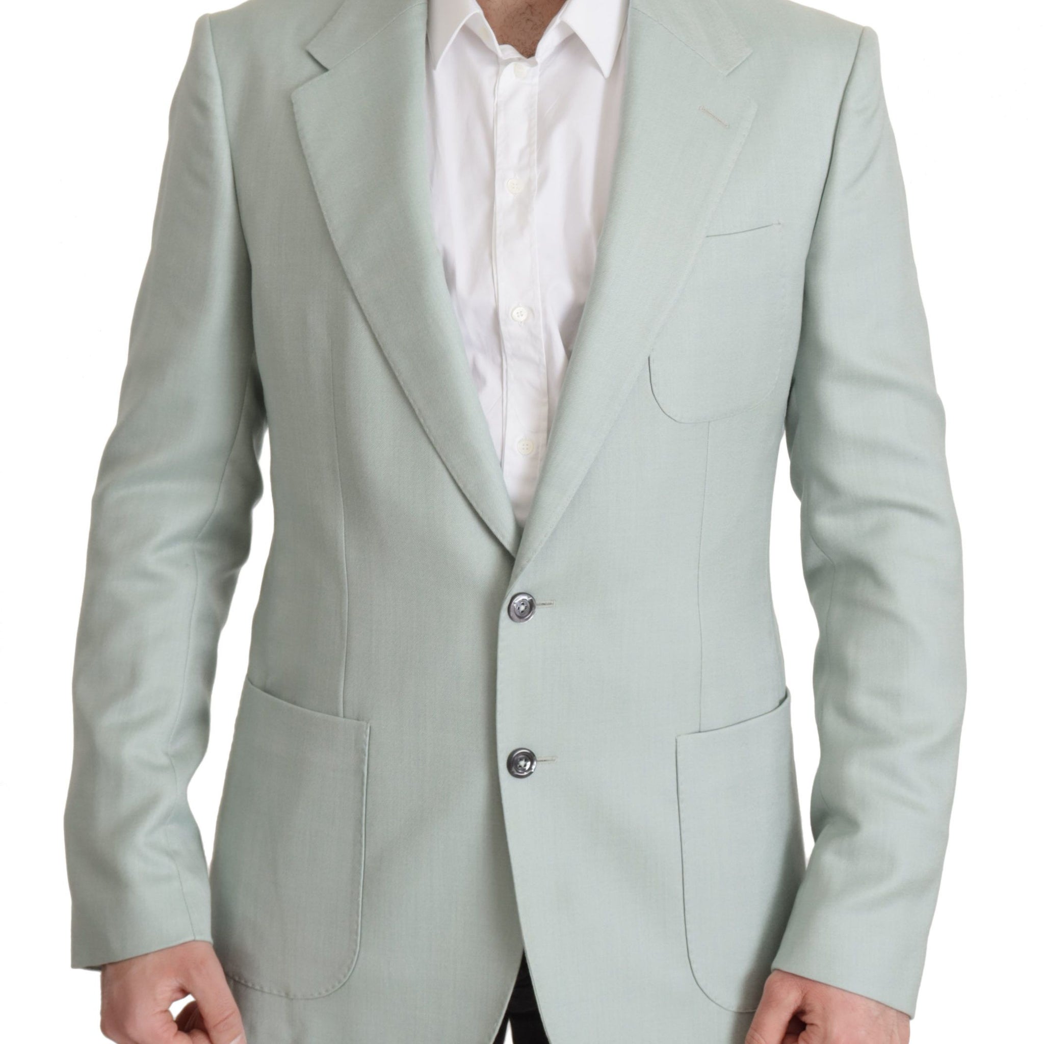 Green Cashmere Jacket Blazer Jacket