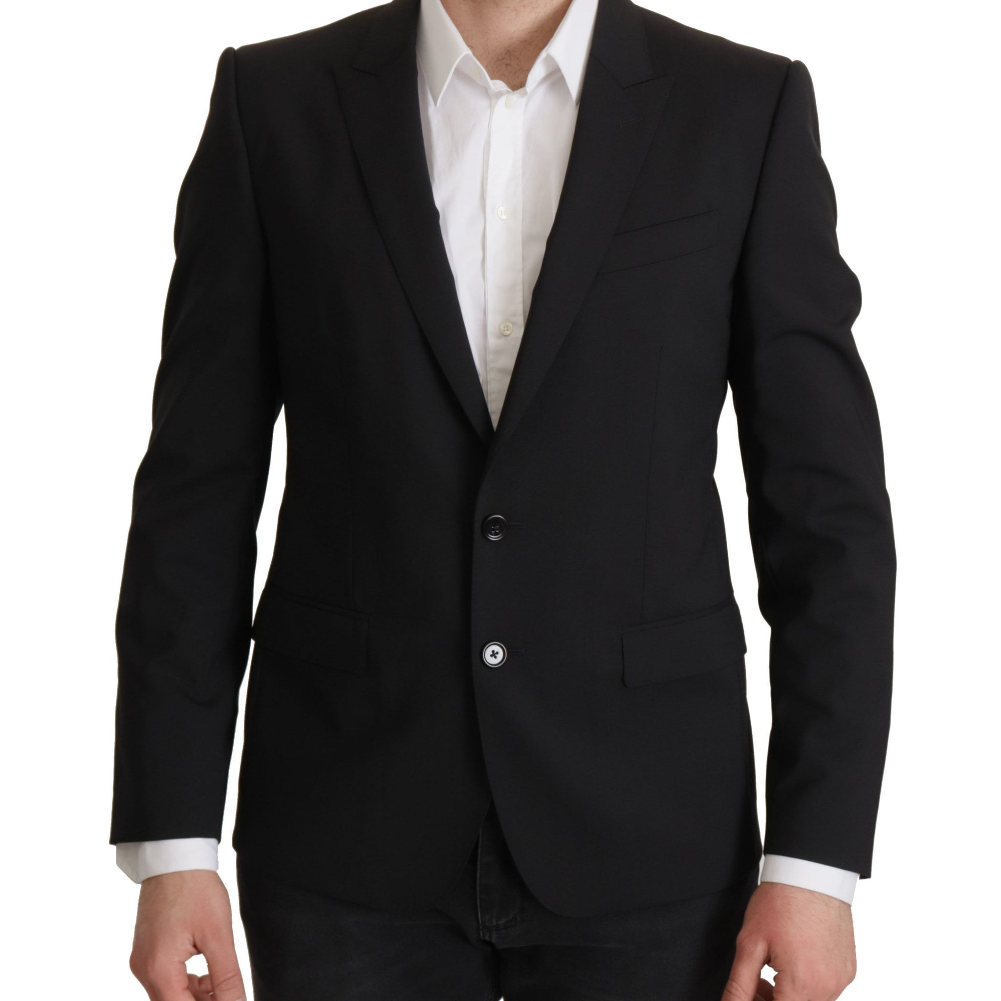 Black Single Breasted Jacket MARTINI Blazer