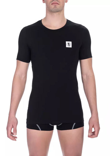 Black Cotton Men T-Shirt Pack
