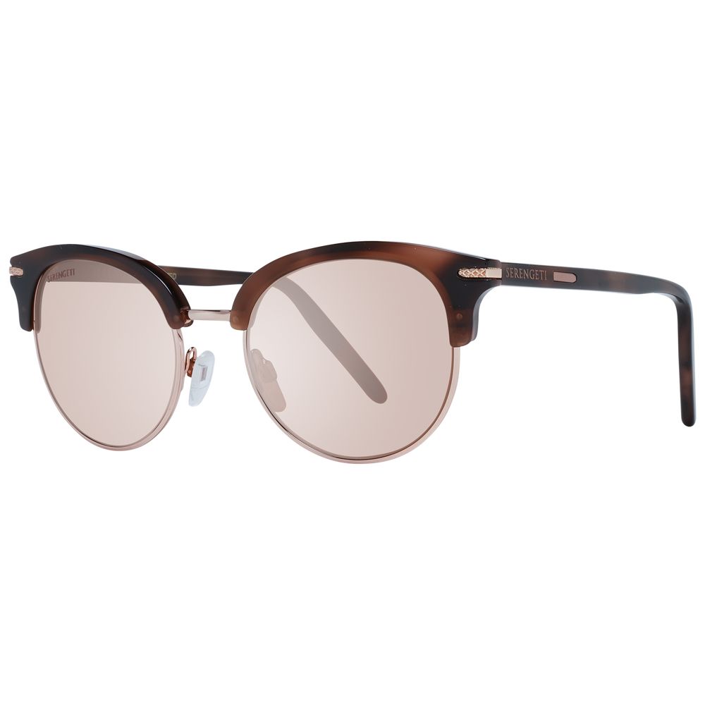 Brown Acetate & Metal Sunglasses