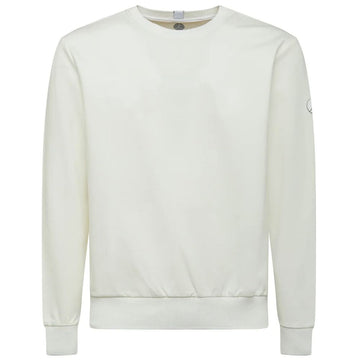 White Cotton Men Sweater