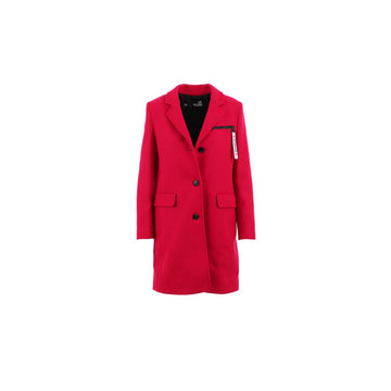 Red Wool Women Coat
