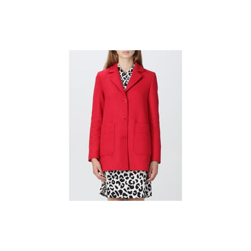 Red Wool Women's Coat