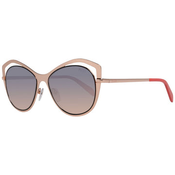 Rose Gold Metal Sunglasses