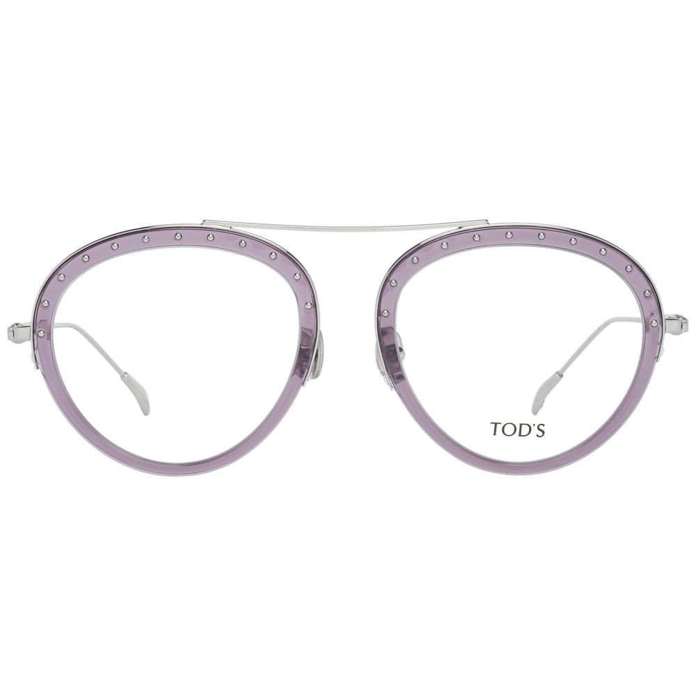 Purple Metal & Leather Glasses (Frames)