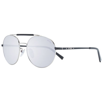 Gray Metal Sunglasses