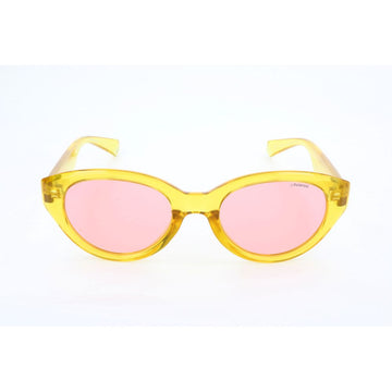 Yellow Polycarbonate Sunglasses