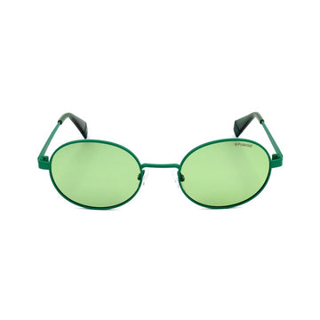 Green Metal Sunglasses