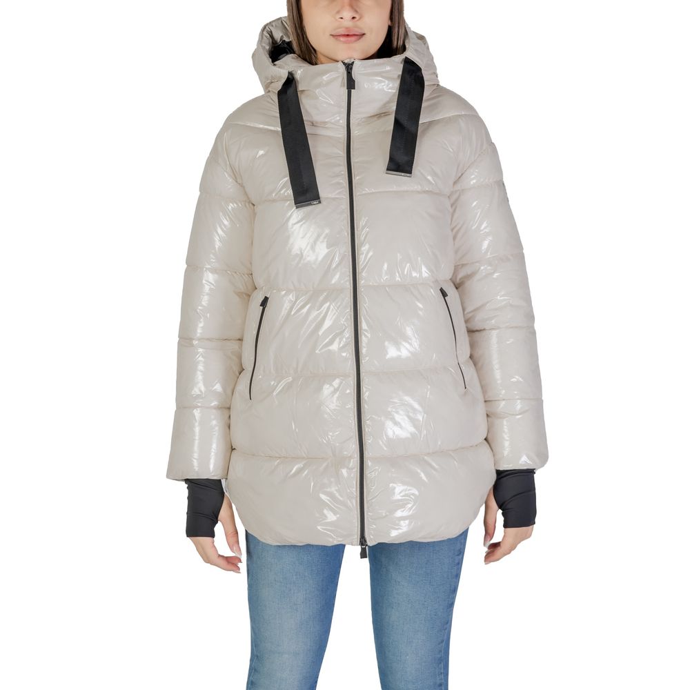 Beige Polyamide Parka