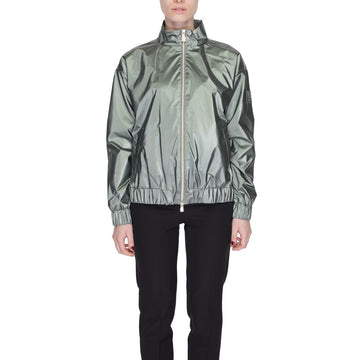 Green Polyester Shell Jacket