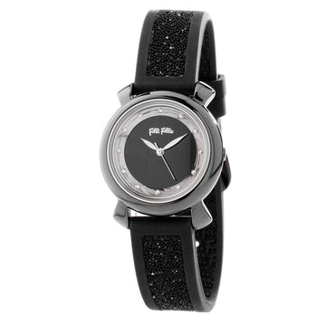 Black Plastic Dress Watch