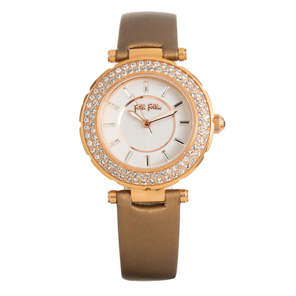 Brown Leather Dress Watch