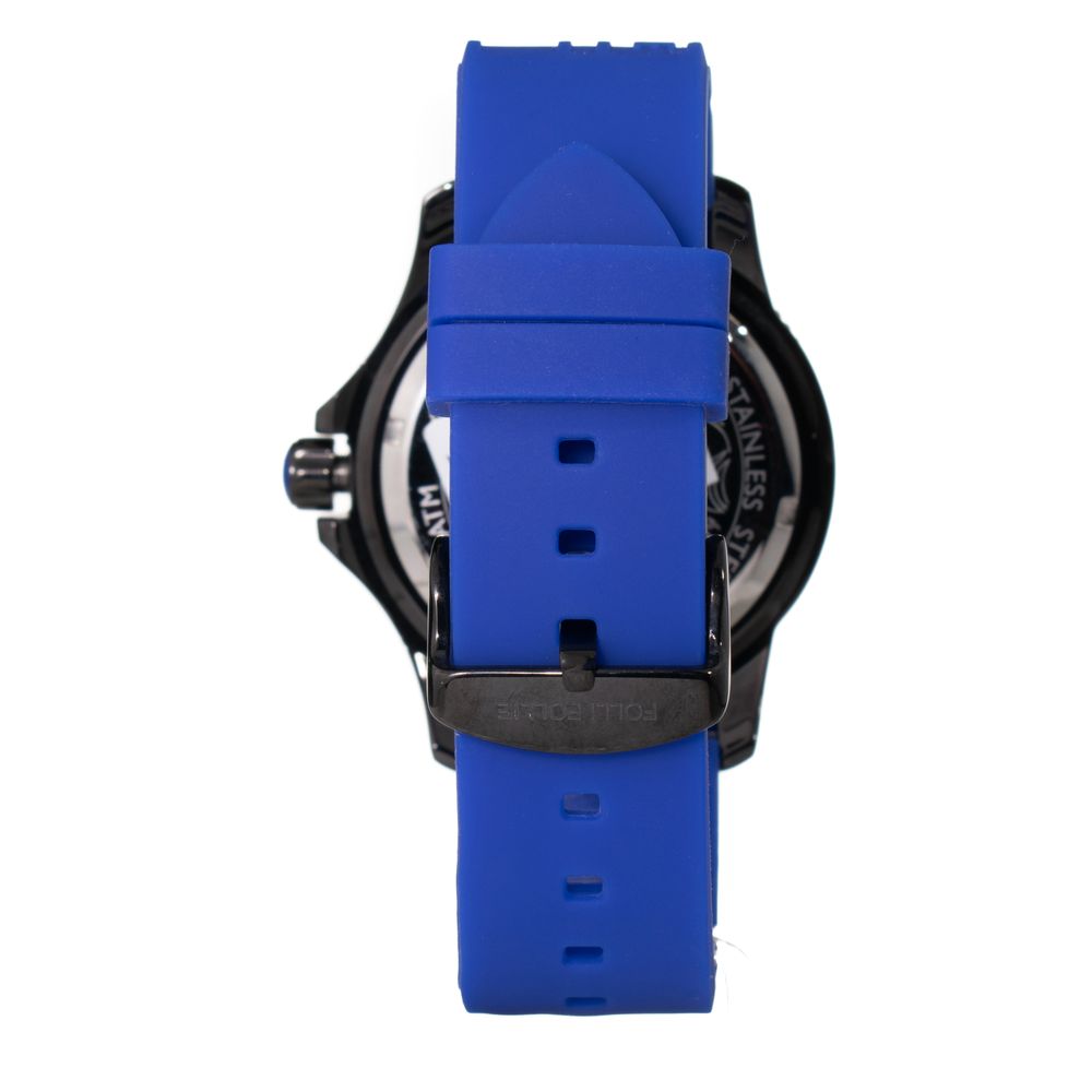 Blue Synthetic Sport Watch