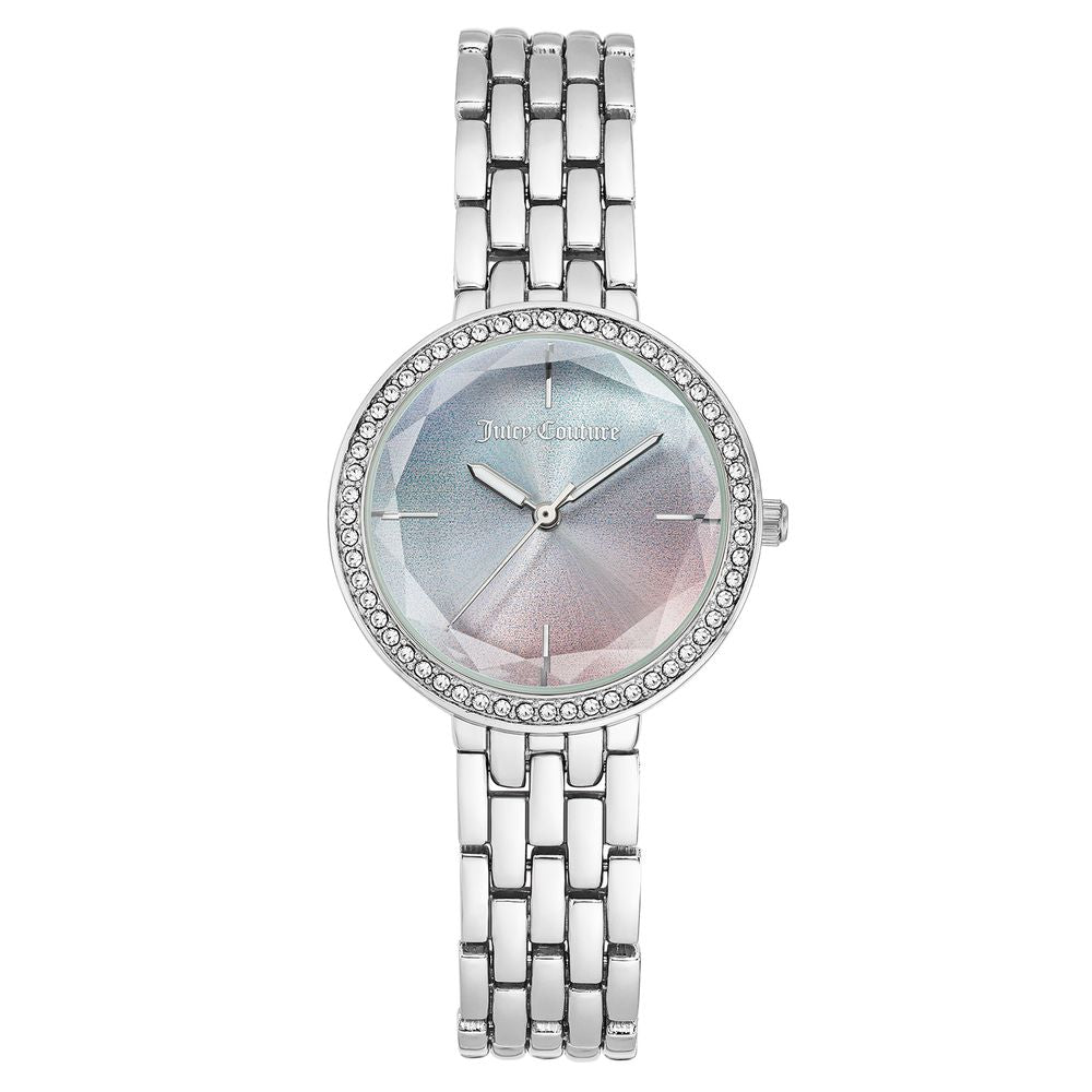 Silver Metal Dress Watch