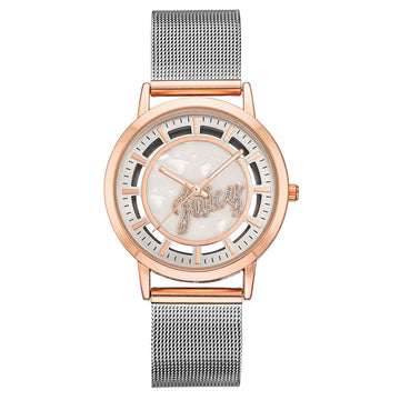 Silver Stainless Steel Dress Watch