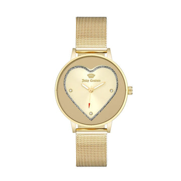 Gold Stainless Steel Dress Watch