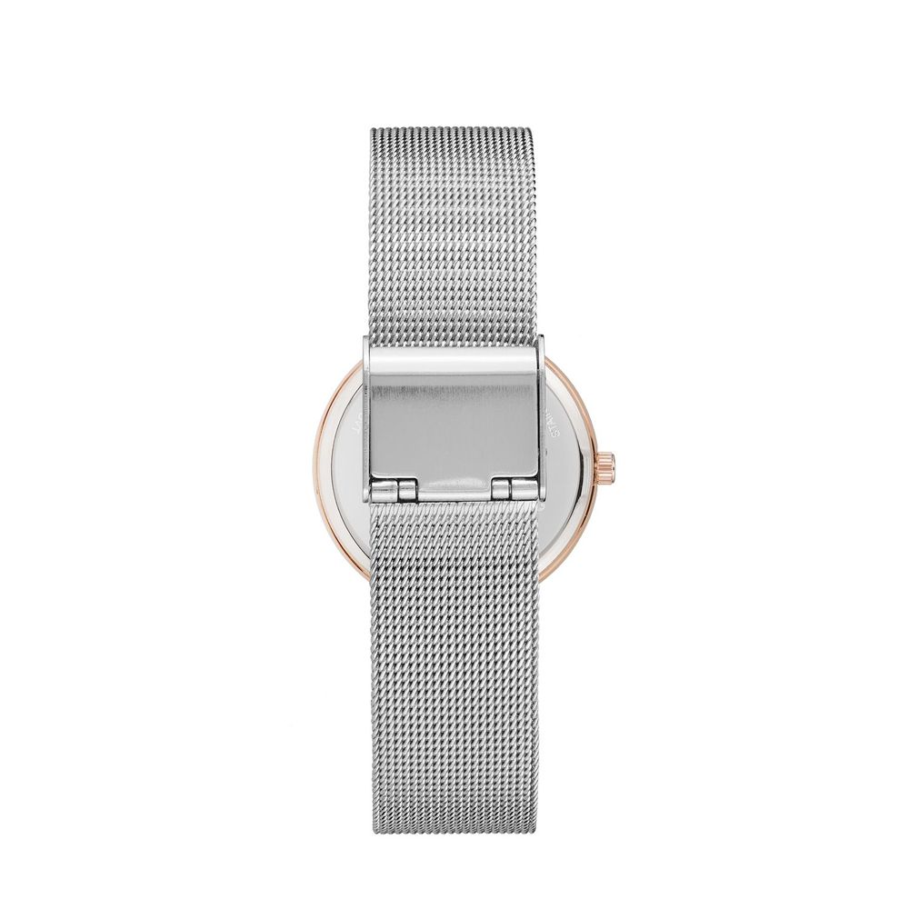 Silver Stainless Steel Dress Watch