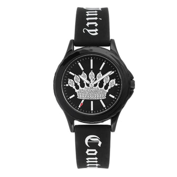 Black Synthetic Bracelet Watch