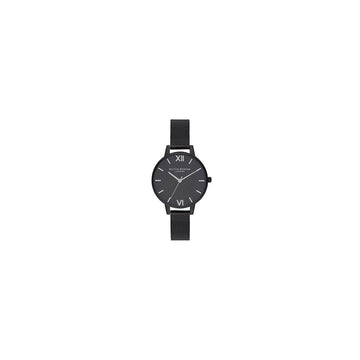 Black Stainless Steel Dress Watch