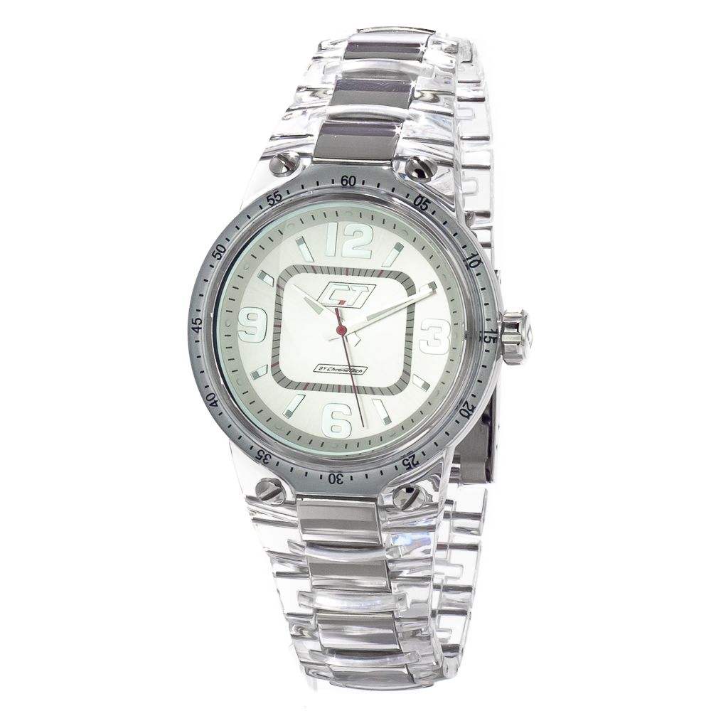 Transparent Polycarbonate Dress Watch